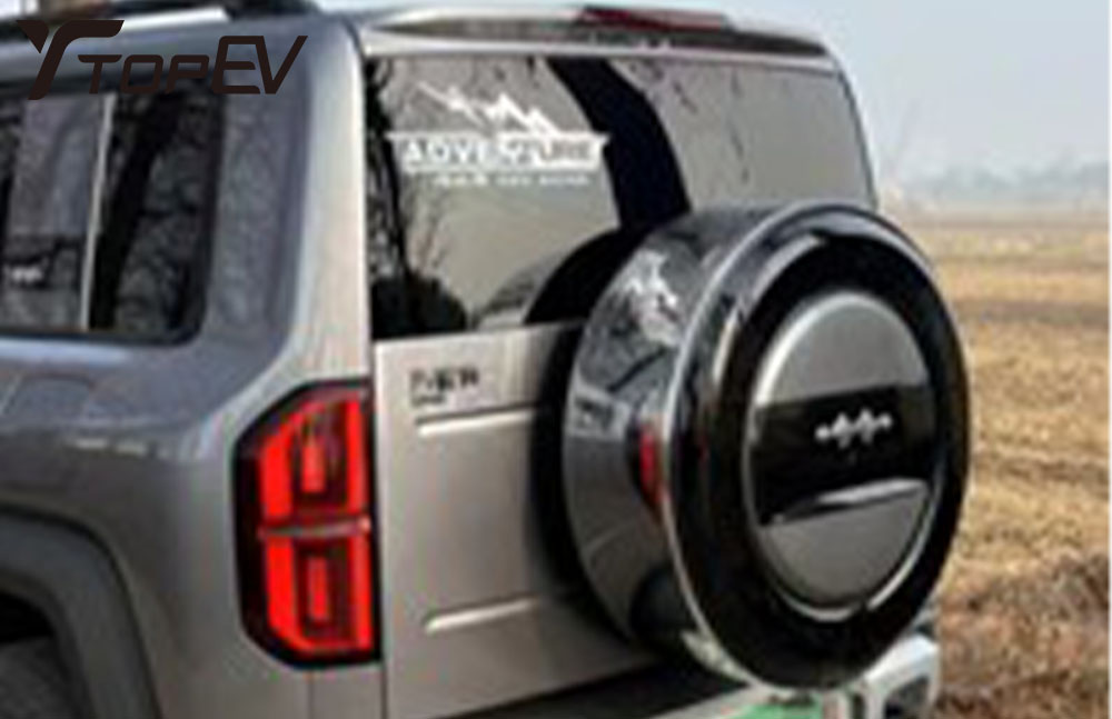 Leopard 5 Spare tire cover