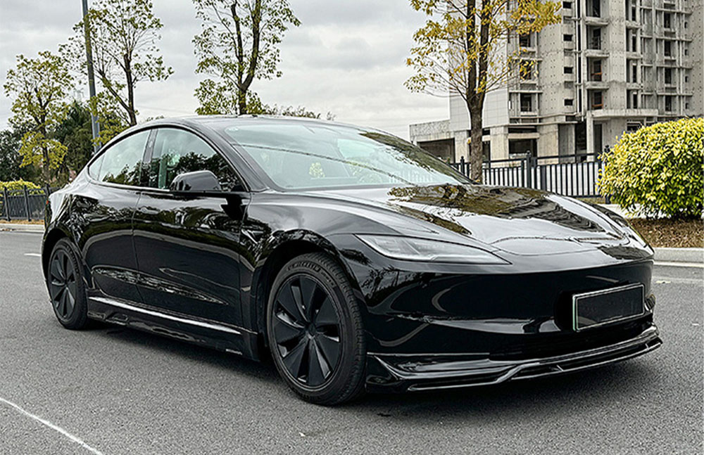 tesla model 3 front lip